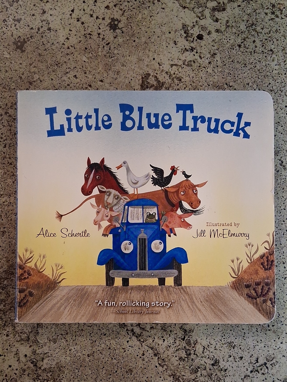 Little Blue Truck By Alice Schertle Baby Board Book Nursery Daycare